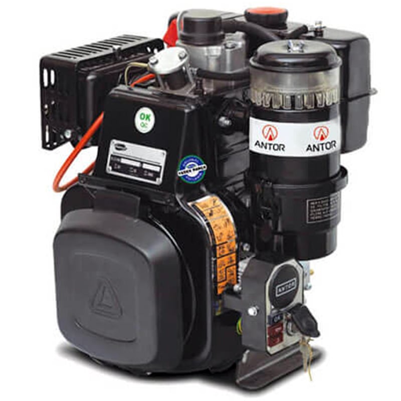 Antor 6LD400 Marşlı Dizel Motor 8.5 Hp Çapa Makinesi